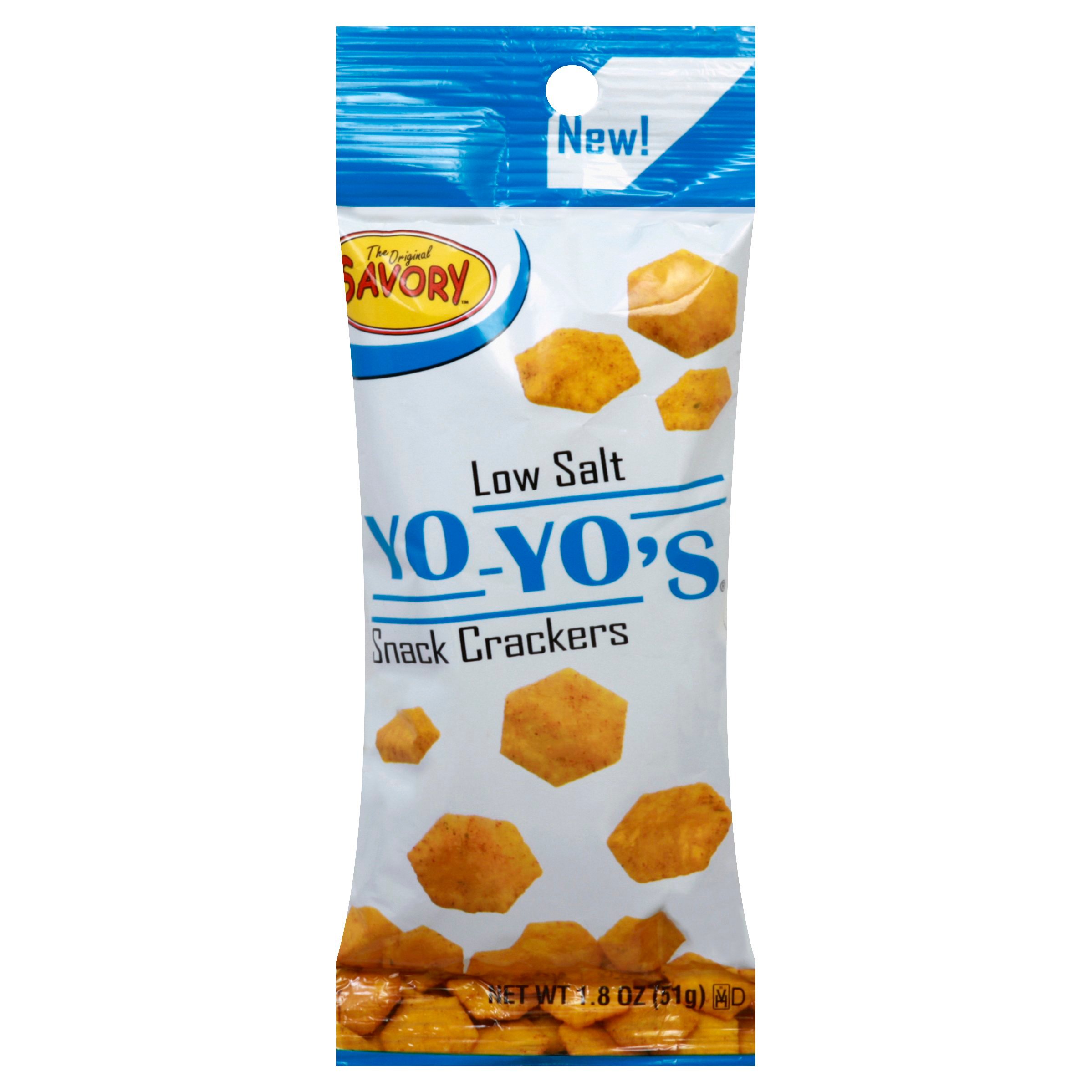 YoYo's The Original Savory Low SaltSnack Crackers Shop Crackers