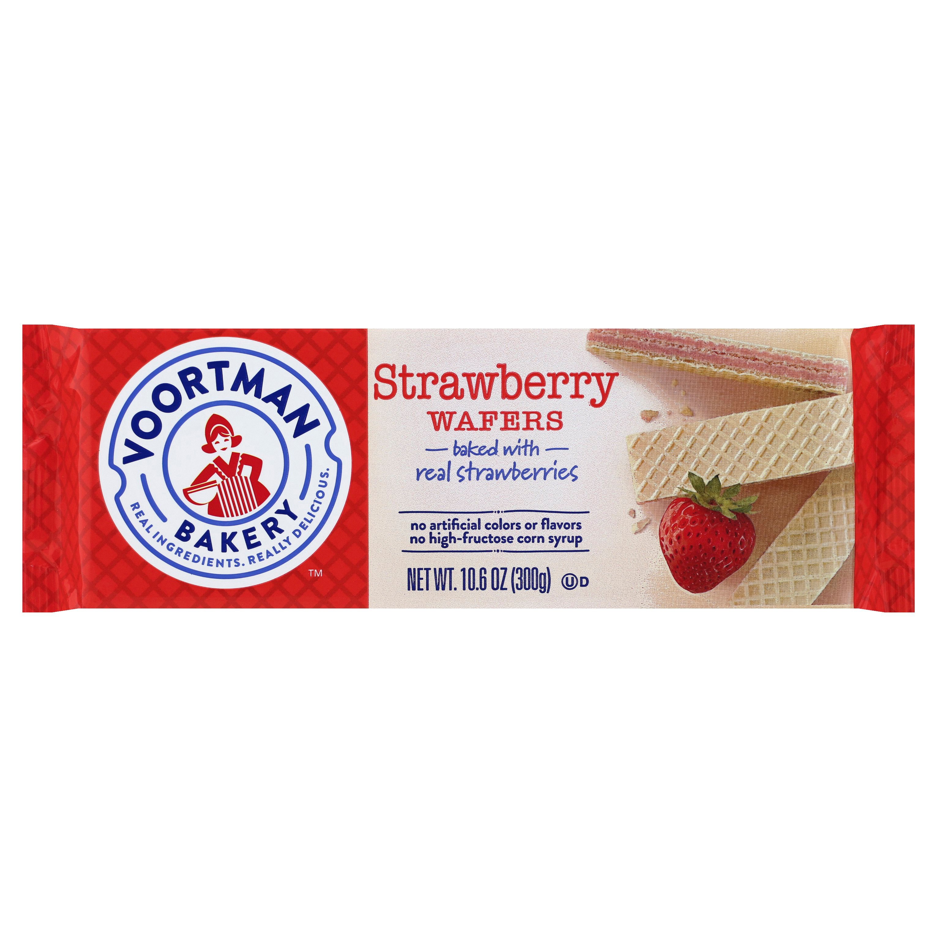 Voortman Strawberry Wafers Shop Cookies at HEB