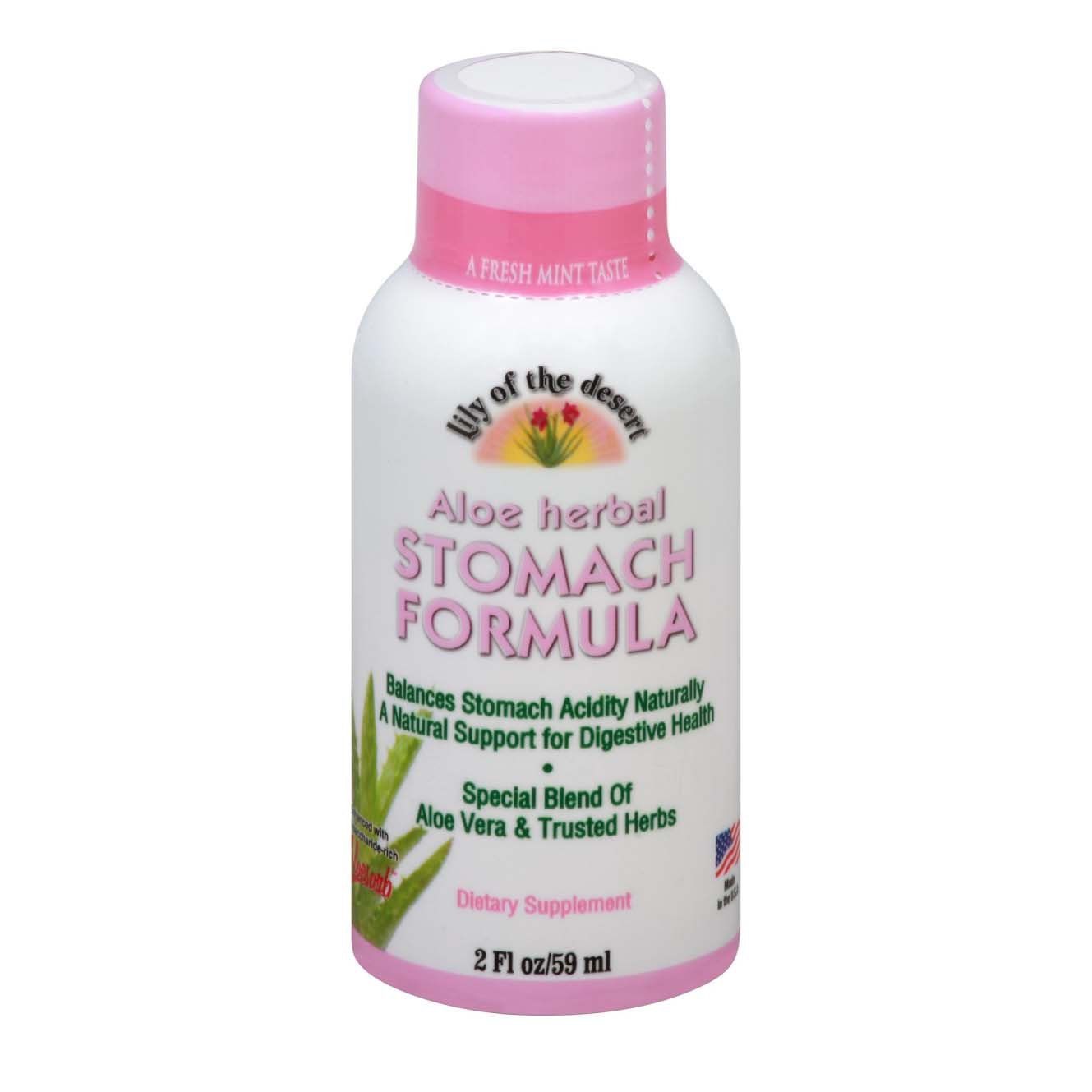 Lily of the Desert Aloe Herbal Stomach Formula Dietary Supplement - Shop  Herbs & homeopathy at H-E-B