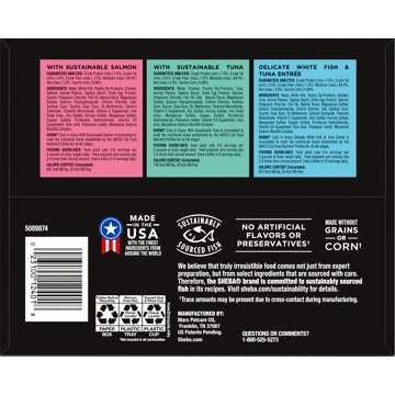 Sheba Perfect Portions Wet Cat Food Variety Pack - Seafood 