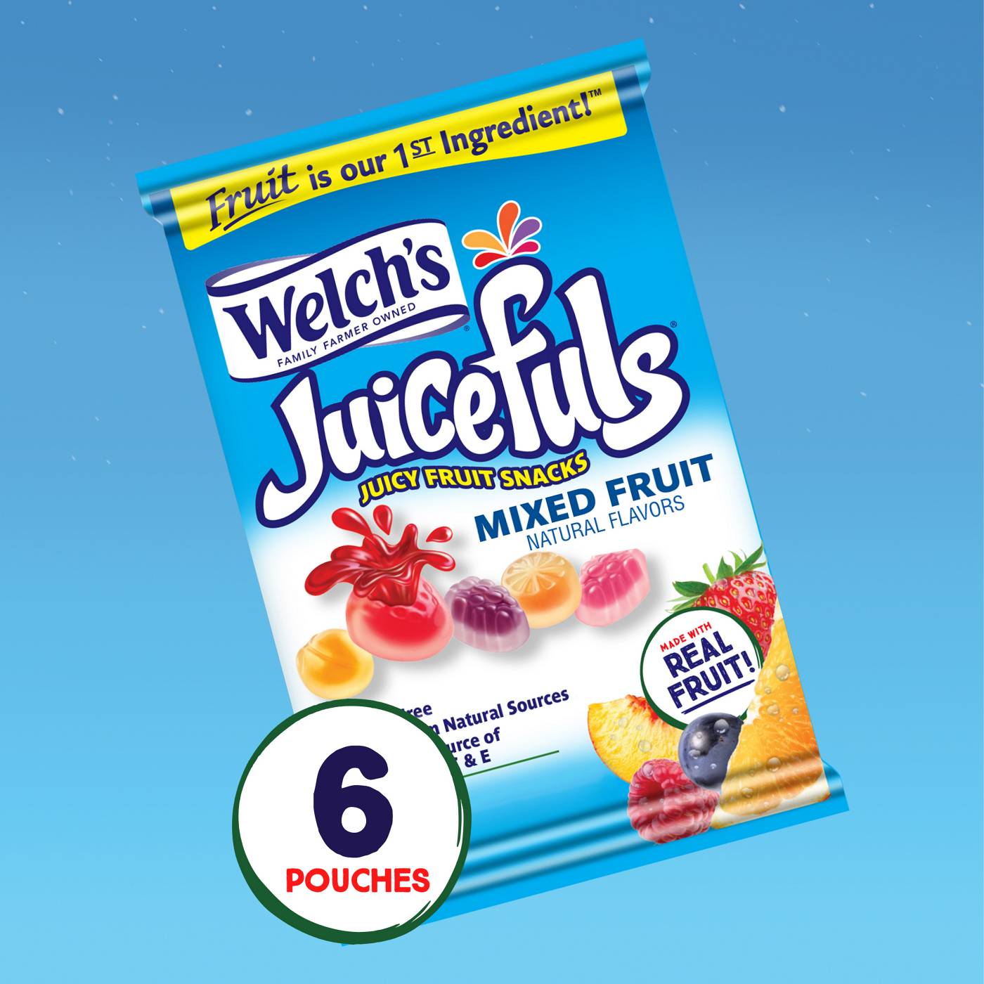 Welch's Juicefuls Mixed Fruit Snacks; image 2 of 4