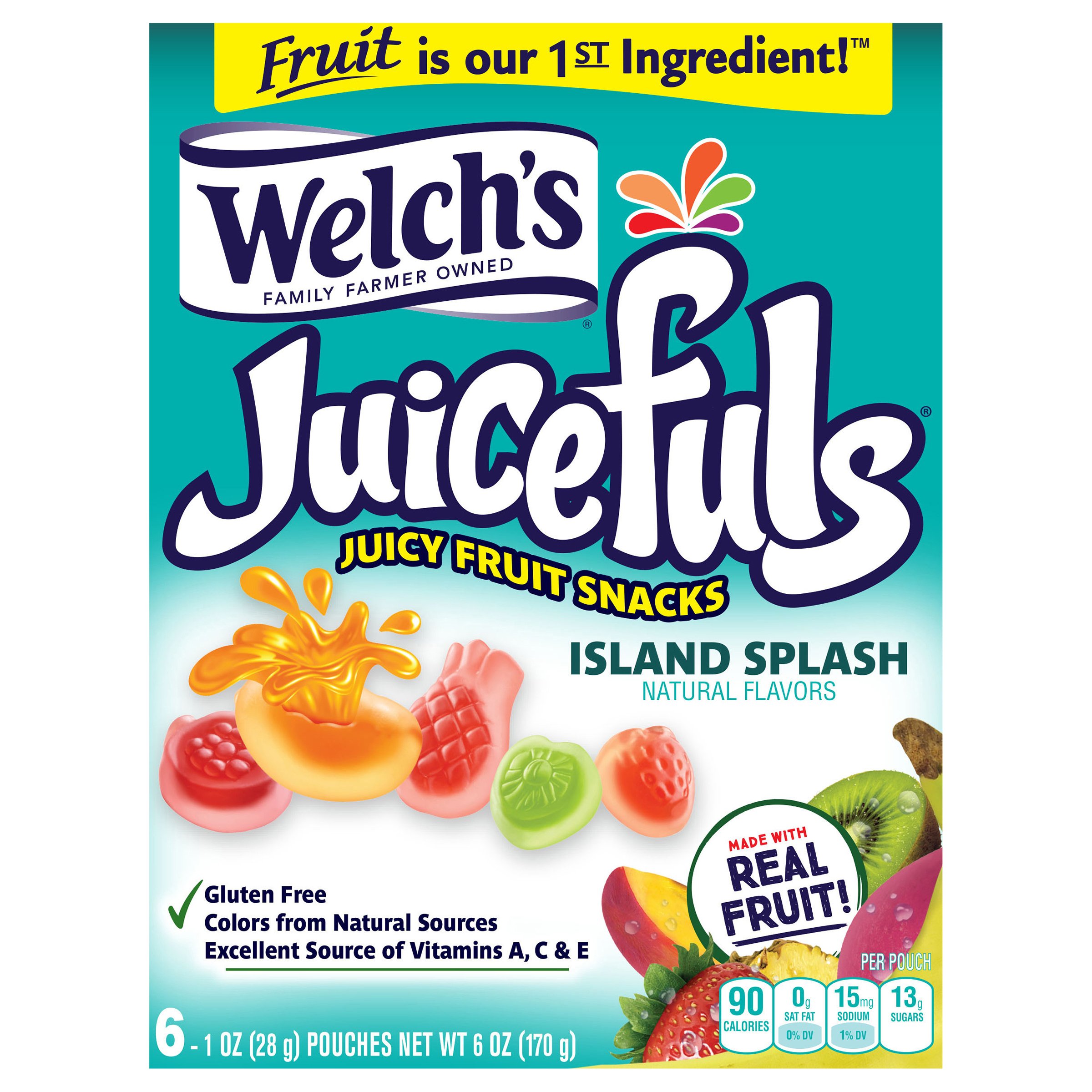 Welchs Juicefuls Island Splash Juicy Fruit Snacks Shop Fruit Snacks At H E B 4782