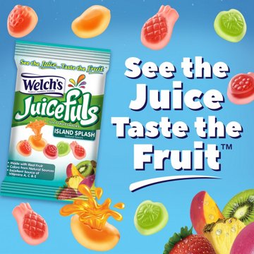Welch's Juicefuls Island Splash Juicy Fruit Snacks, 6 ct