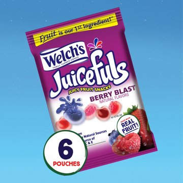 Welch's Juicefuls Berry Blast Juicy Fruit Snacks, 6 ct