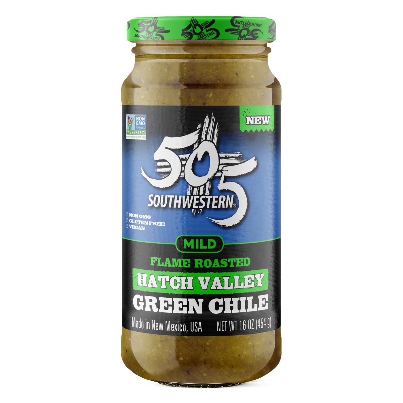 505 Southwestern Mild Flame Roasted Hatch Valley Green Chile; image 1 of 2