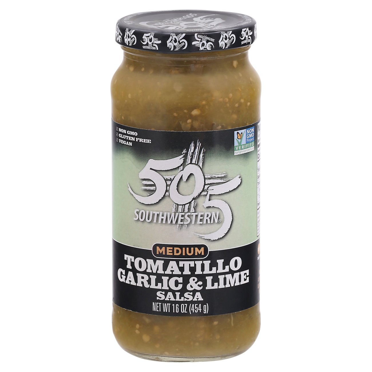 505 Southwestern Tomatillo Garlic & Lime Green Chile Medium Salsa ...