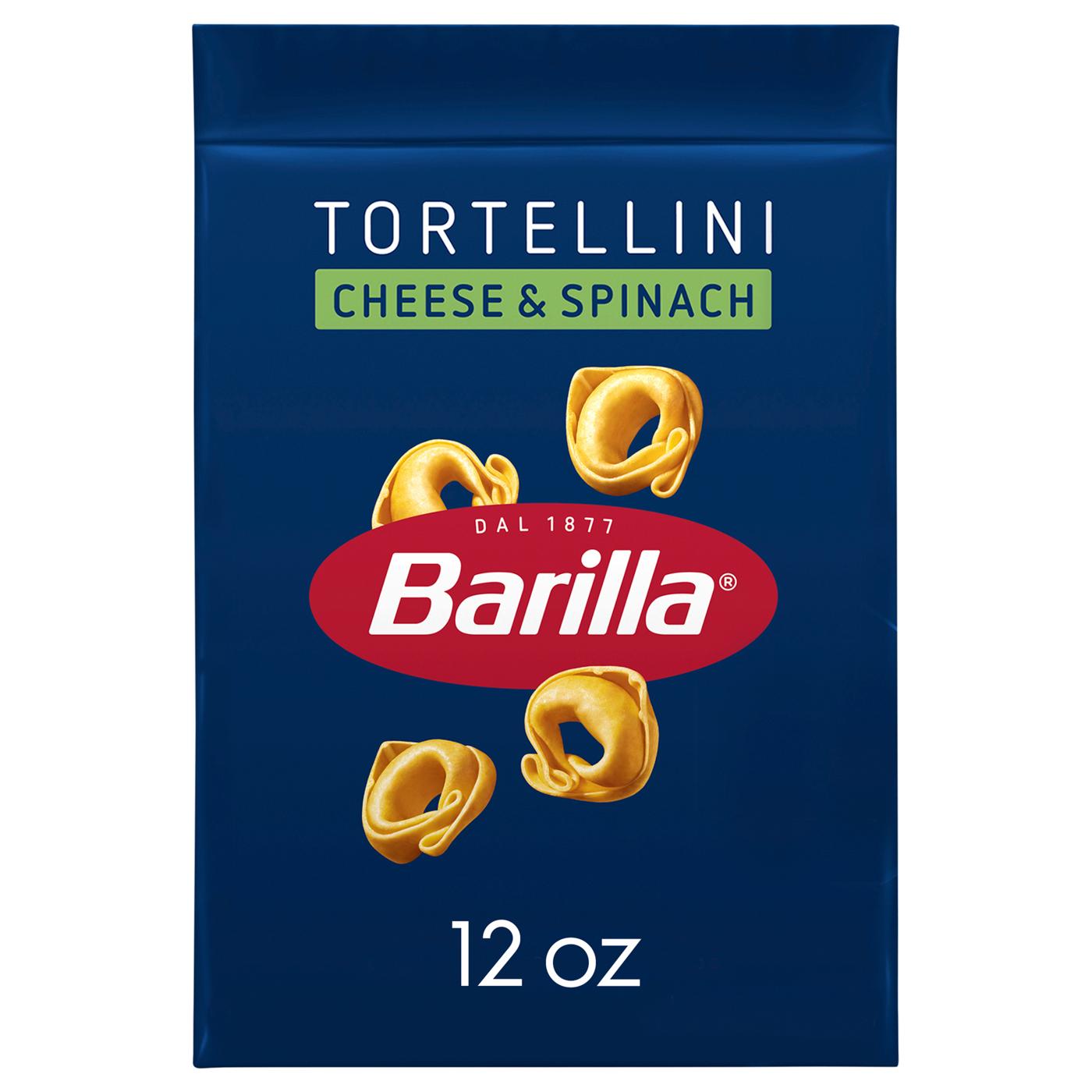 Barilla Cheese & Spinach Tortellini Pasta; image 1 of 7