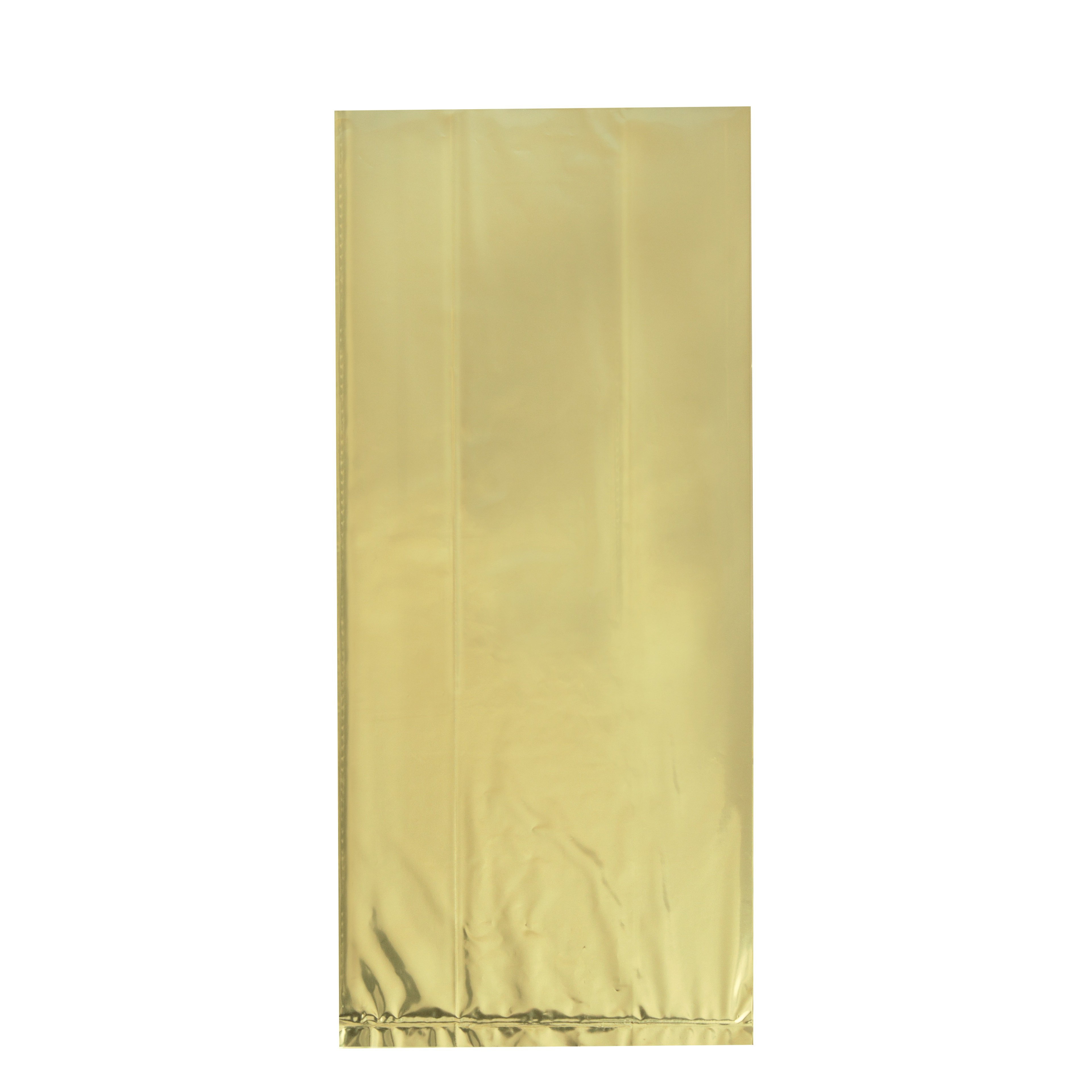 Unique Gold Foil Cello Bags, 5 x 11 in. Shop Party Supplies at HEB