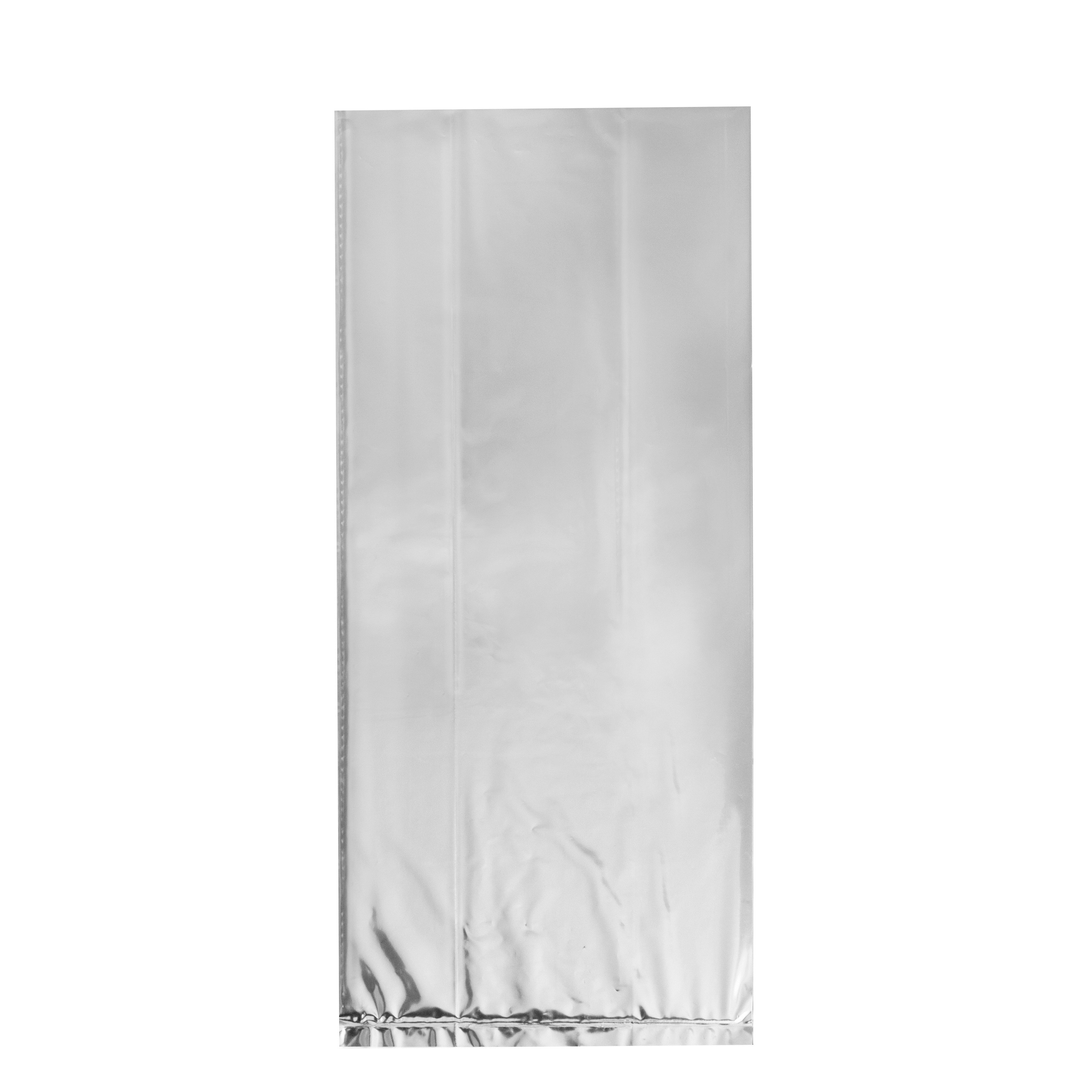 Unique Silver Foil Cello Bags, 5 x 11 in. Shop Party Supplies at HEB