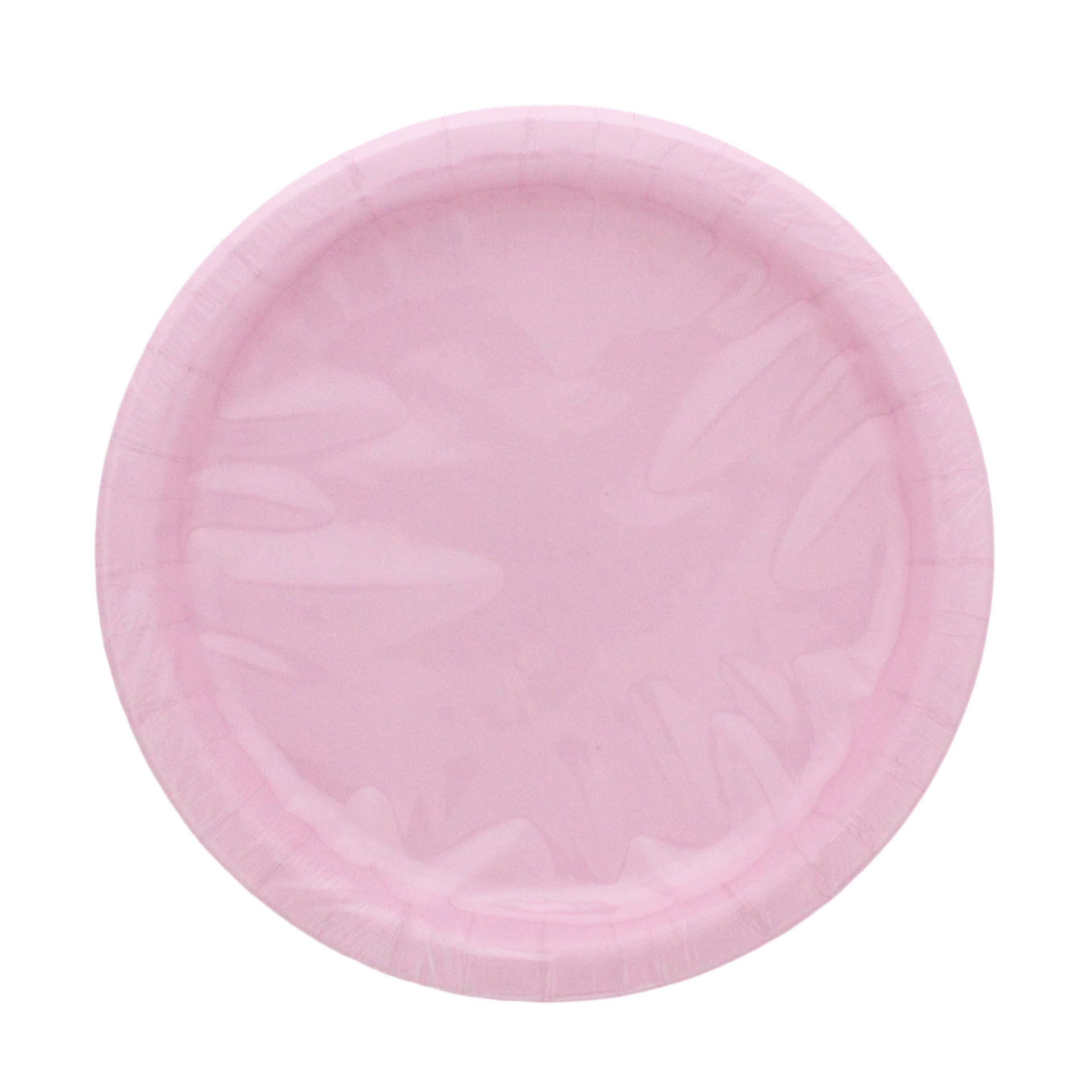 Unique Lovely Pink Paper Plates Shop Disposable Kitchenware at HEB