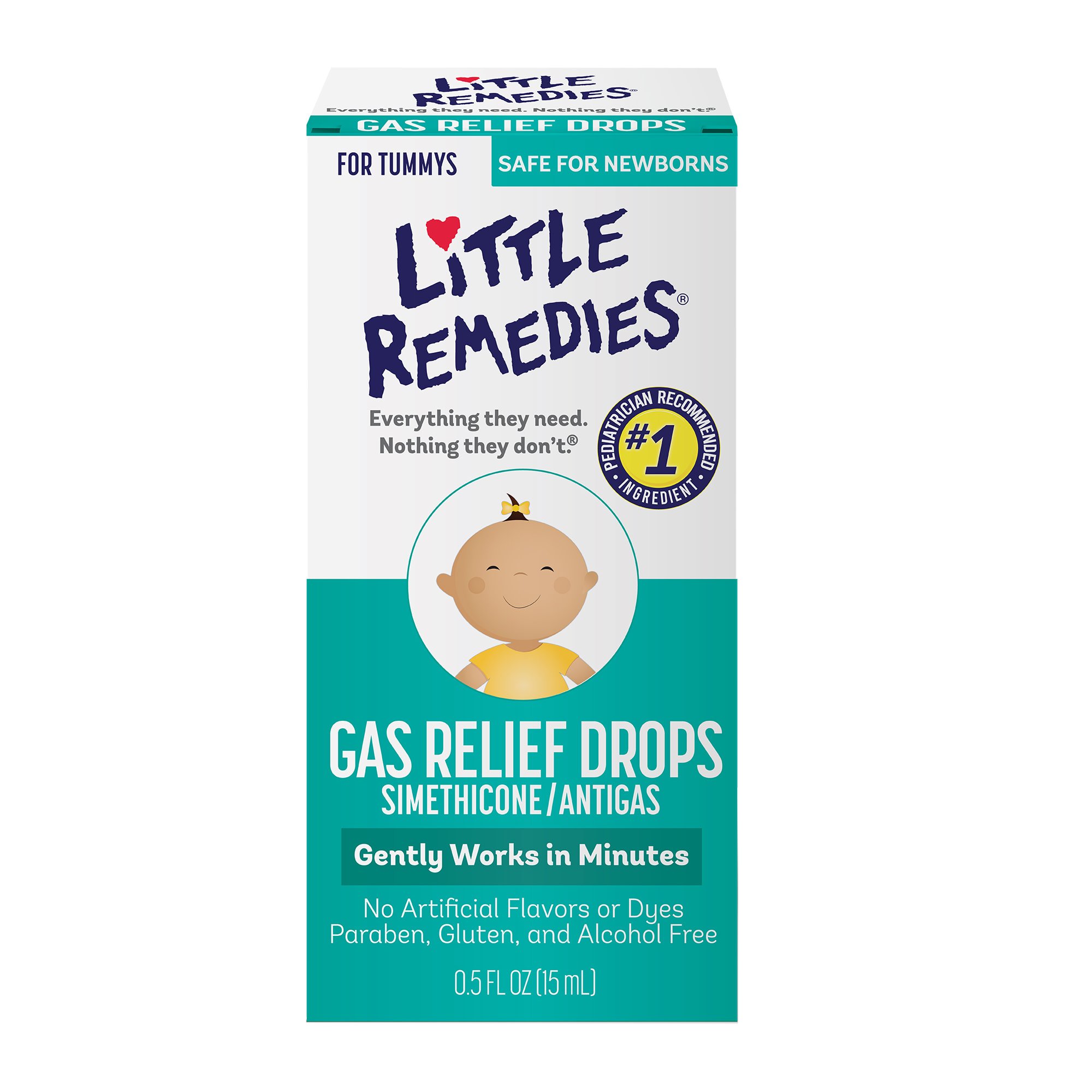 Little Remedies Gas Relief Drops Shop Medicines & Treatments at HEB