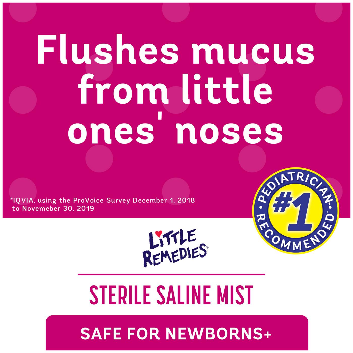 Little Remedies Sterile Saline Nasal Mist; image 5 of 5