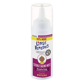 Little Remedies Sterile Saline Nasal Mist