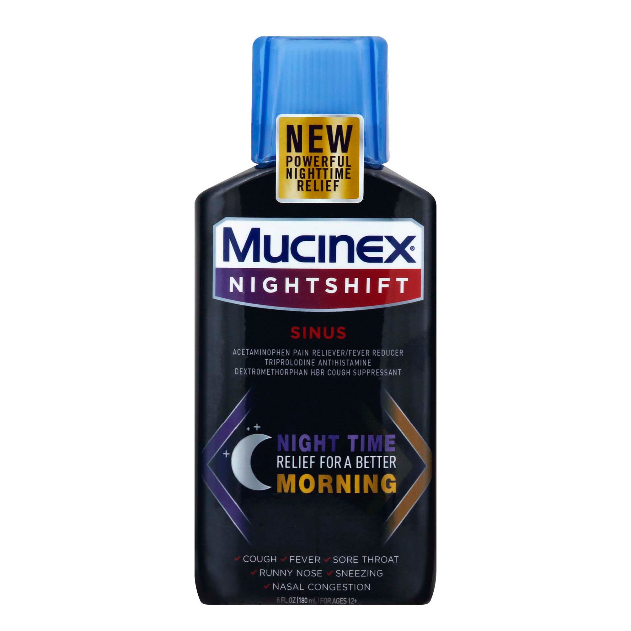 Mucinex Adult LiquidNight Shift Sinus Shop Cough, Cold & Flu at HEB
