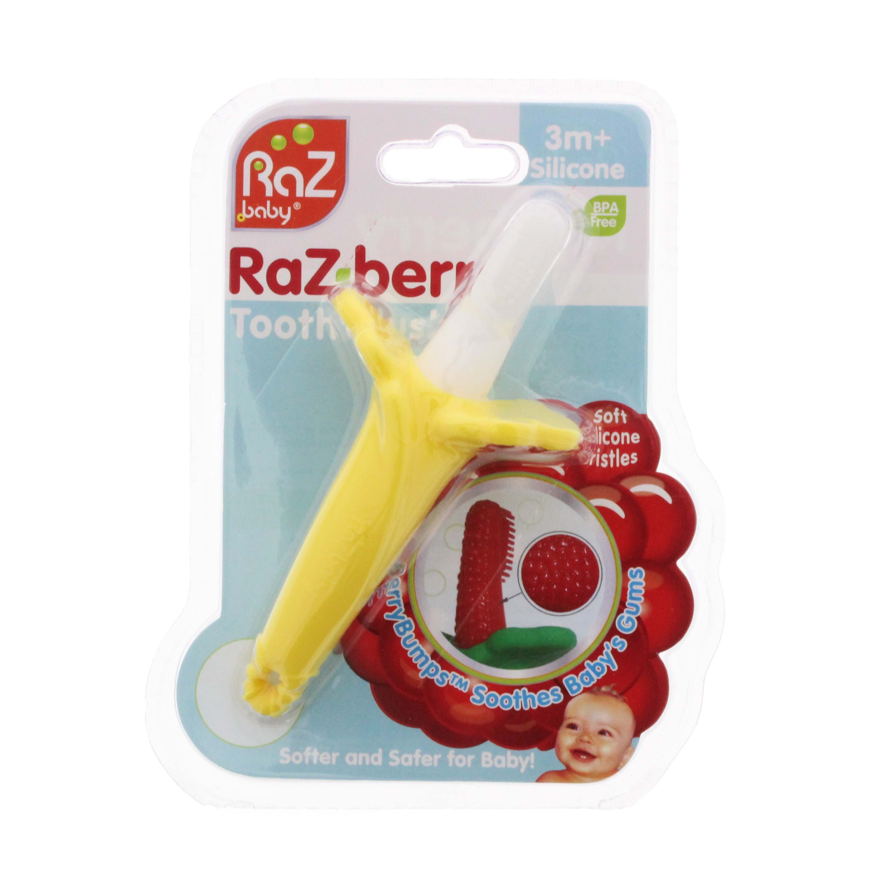 razbaby silicone toothbrush