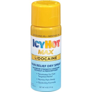 Icy Hot Max Strength Pain Relief Spray with Lidocaine