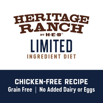Heritage Ranch by H-E-B Limited Ingredient Diet Grain-Free Adult Dry Dog Food - Duck & Sweet Potato