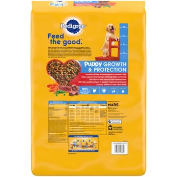 Pedigree Puppy Dry Puppy Food - Grilled Steak and Vegetable Flavor