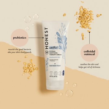 The Honest Company Eczema Relief Cream, 7 oz