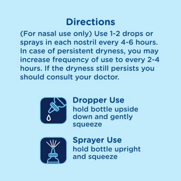 Mommy's Bliss Saline Nasal Relief Drops/Spray, 1 oz