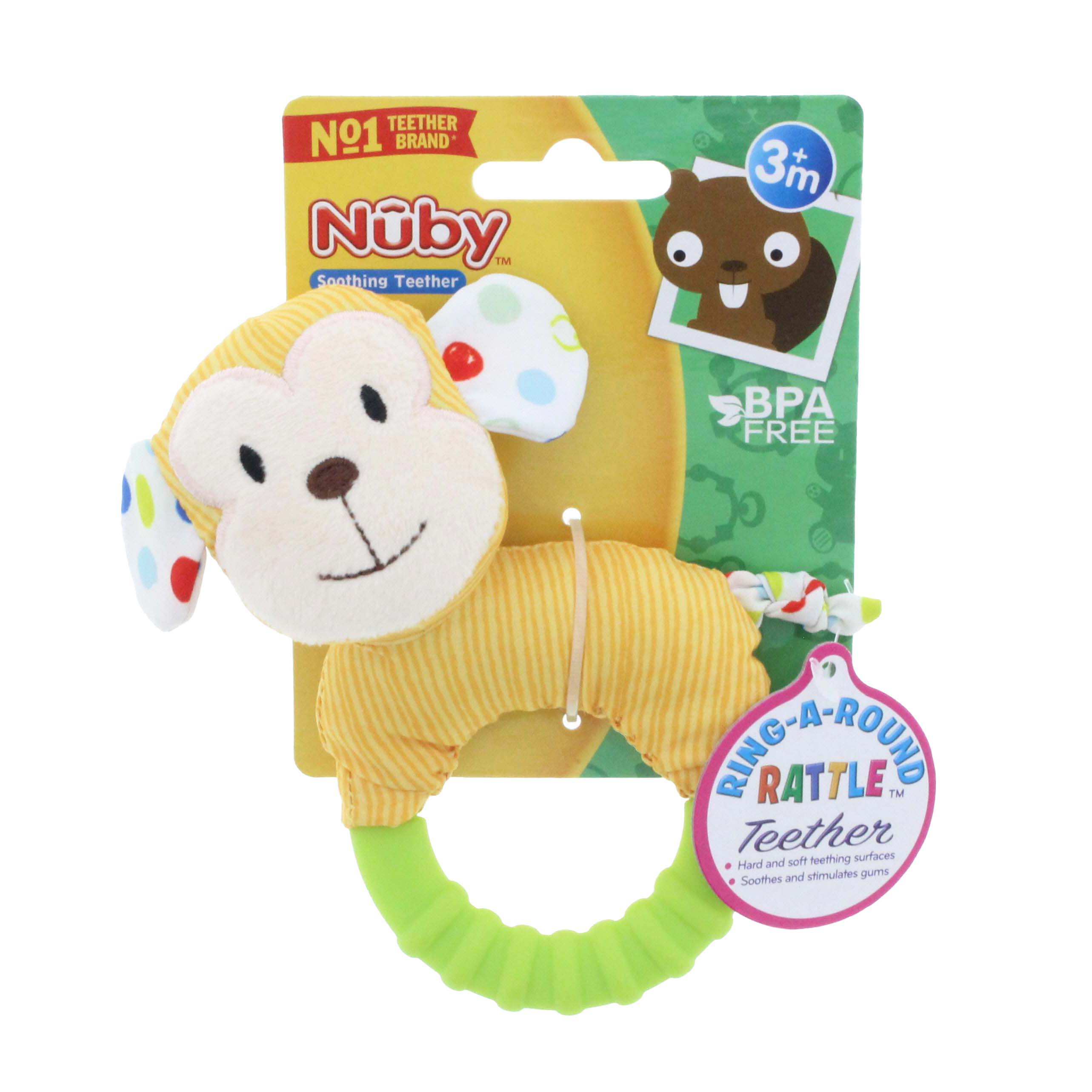 nuby teething ring