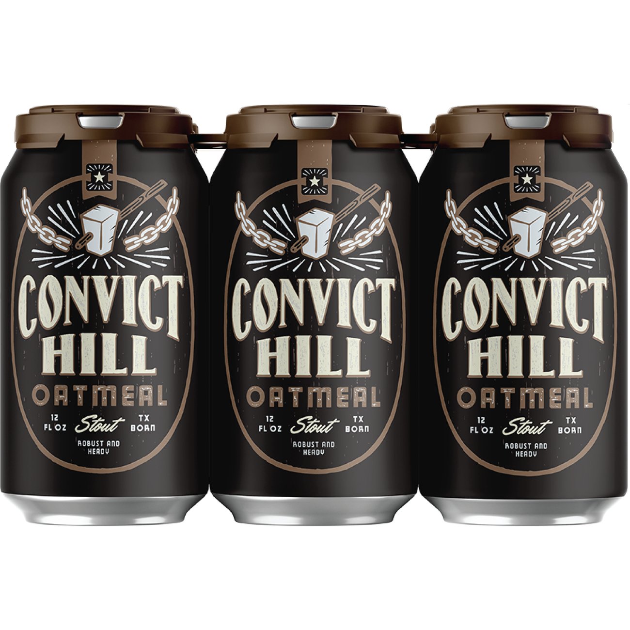 Independence Convict Hill Oatmeal Stout Craft Beer 6 pk Cans, 12