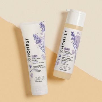The Honest Company Calm Shampoo & Body Wash + Lotion Duo - Lavender