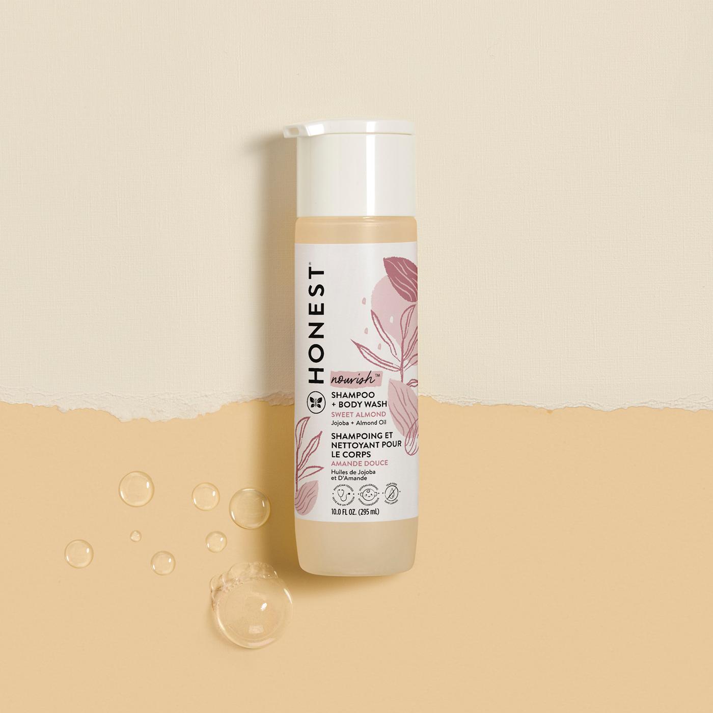 The Honest Company Gently Nourishing Sweet Almond Shampoo + Body Wash; image 2 of 5