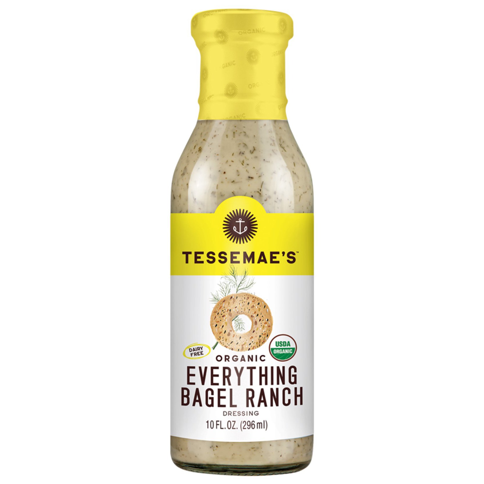 Tessemae's Organic Everything Bagel Ranch Dressing - Shop Salad ...