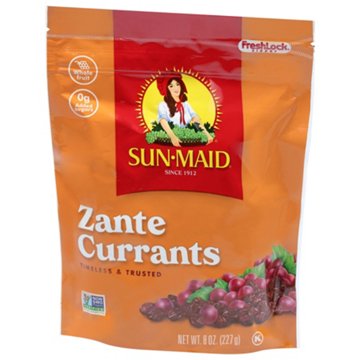 Sun-Maid California Sun-Dried Zante Currants, 8 oz