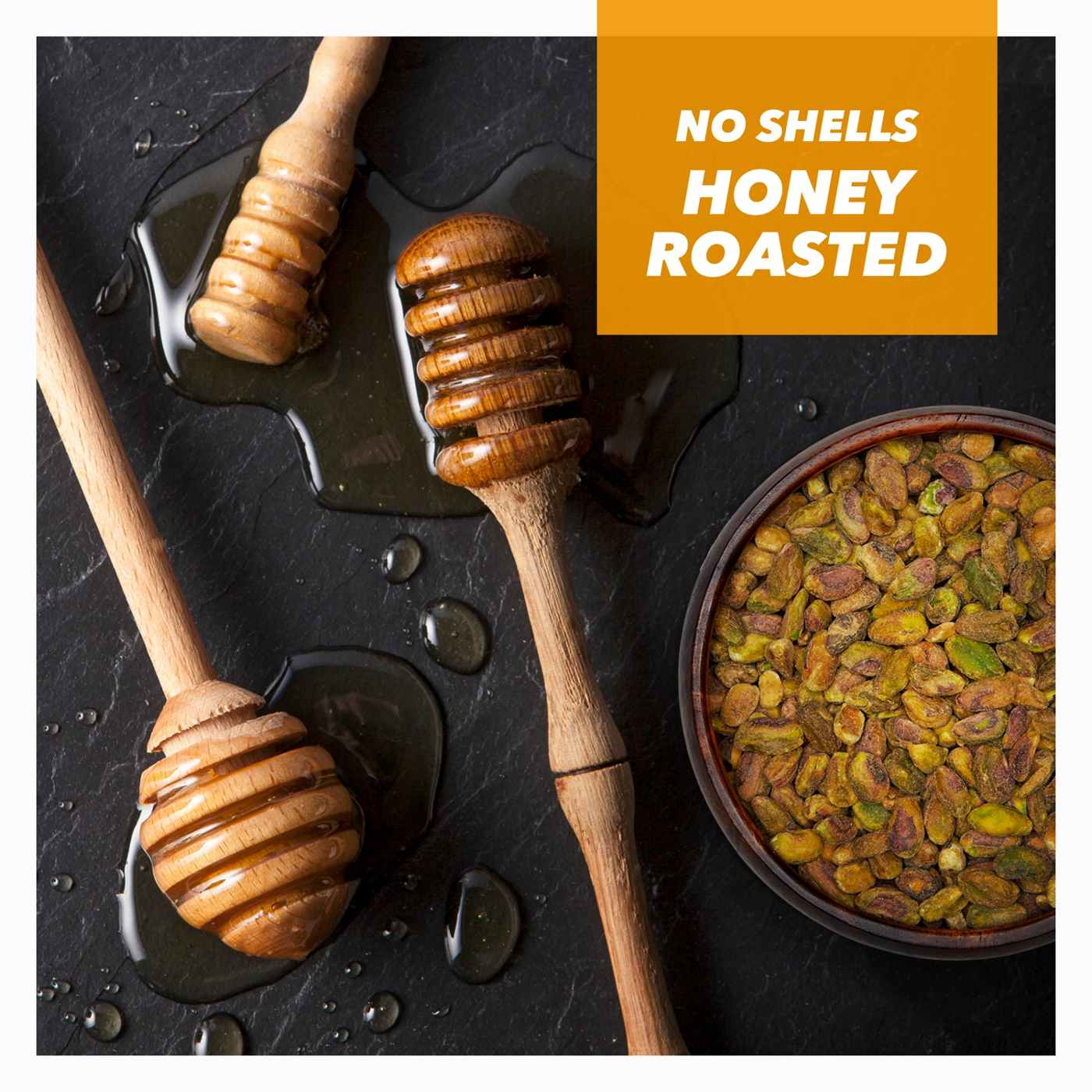 Wonderful No Shell Pistachios - Honey Roasted; image 2 of 7
