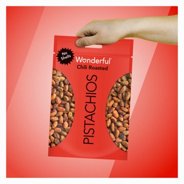 Wonderful No Shell Pistachios - Chili Roasted