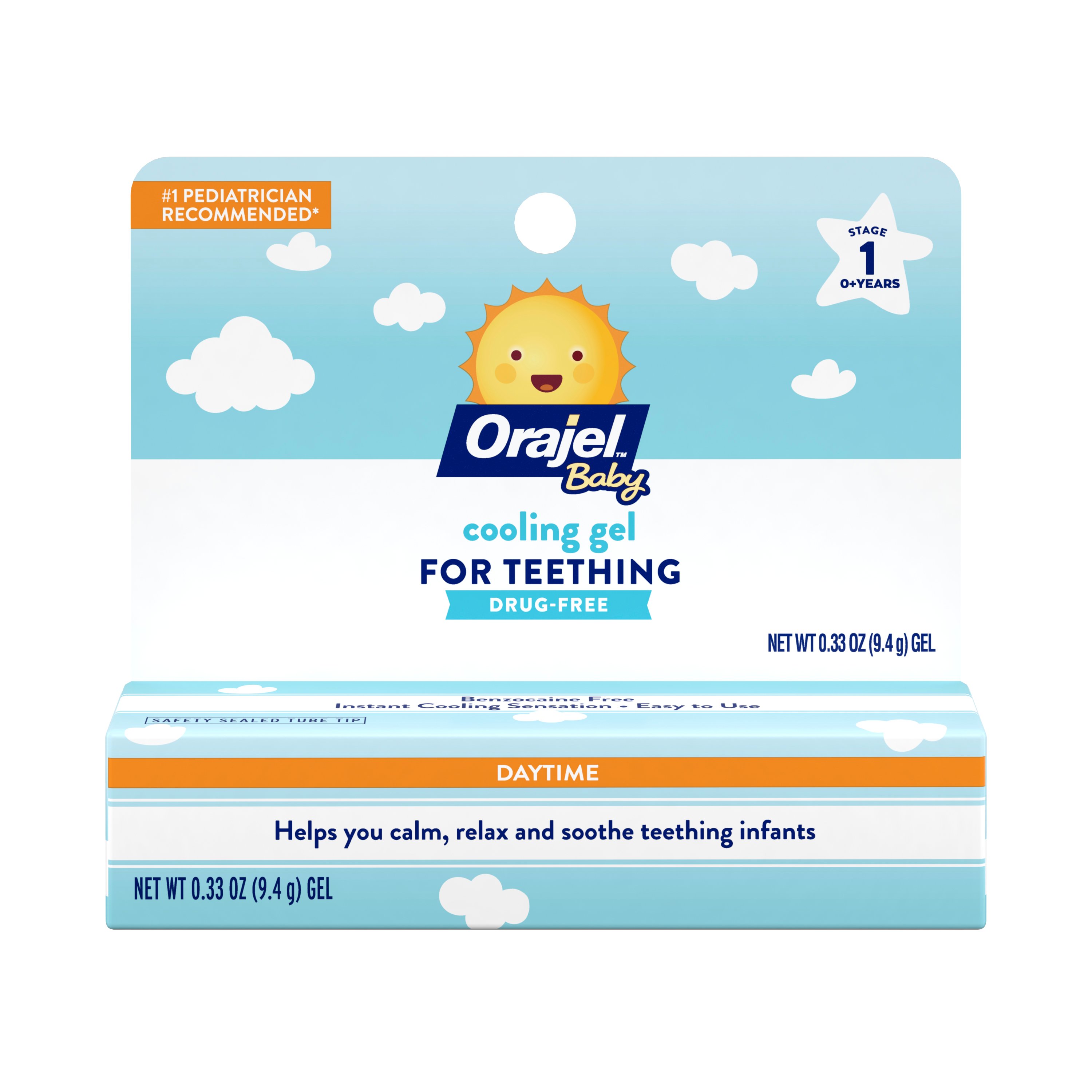 orajel medicated cooling teething