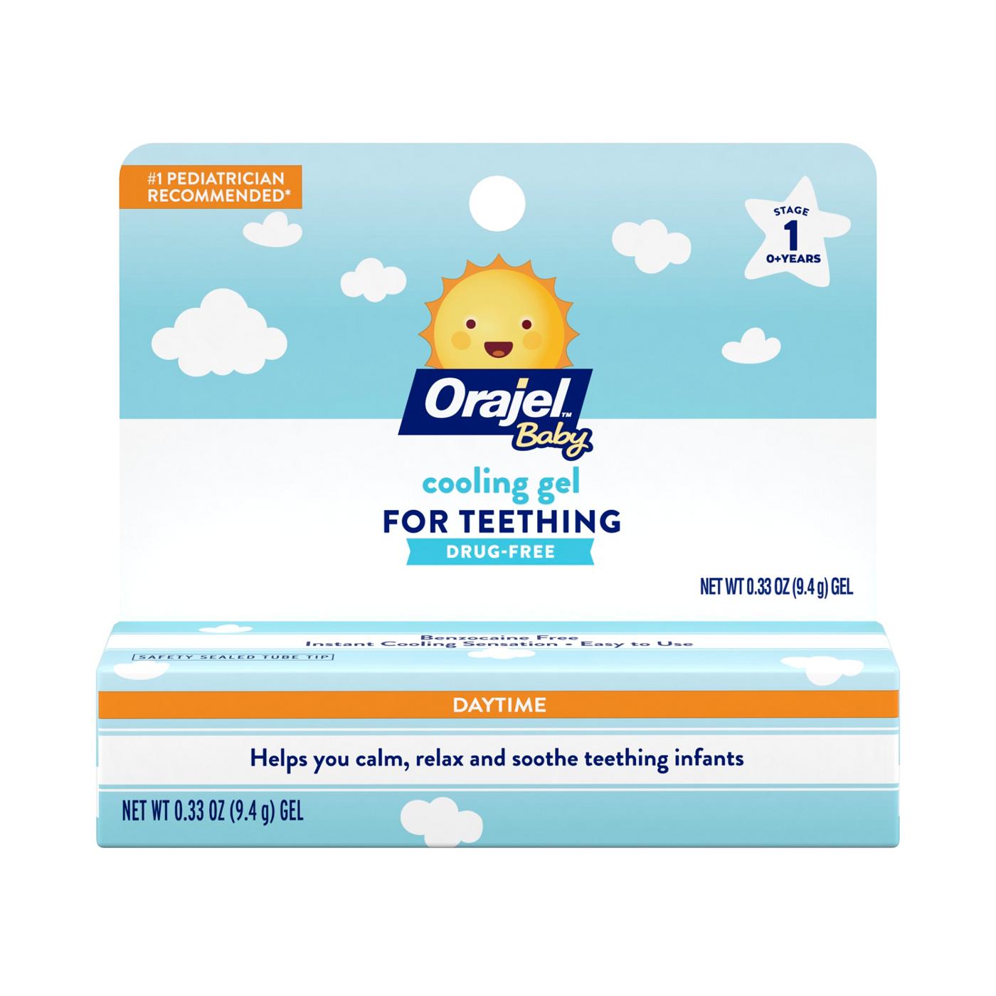 Baby Orajel Non-Medicated Cooling Gel for Teething; image 1 of 4