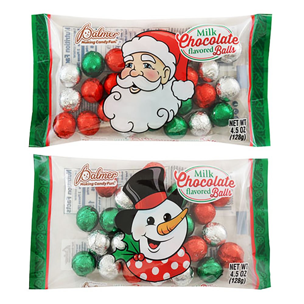 Palmer Milk Chocolate Christmas Ball Candy Assorted Shop Candy at HEB
