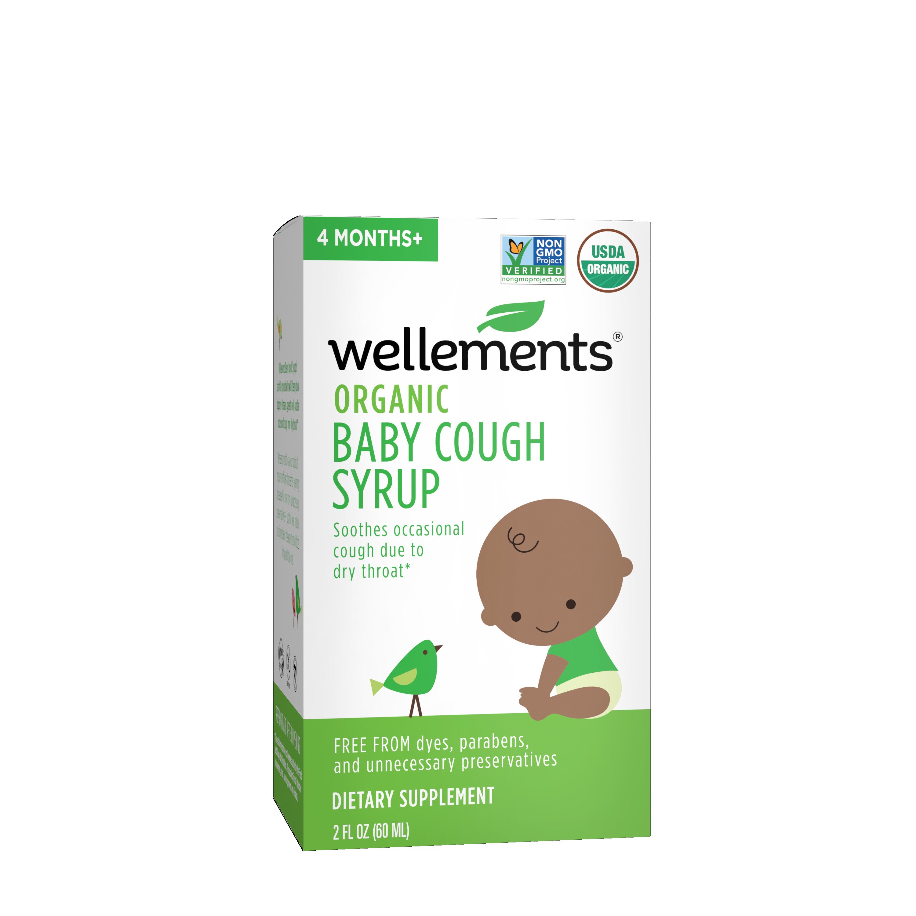 Wellements Organic Baby Cough Mucus Syrup Shop Cough Cold Flu At H E B