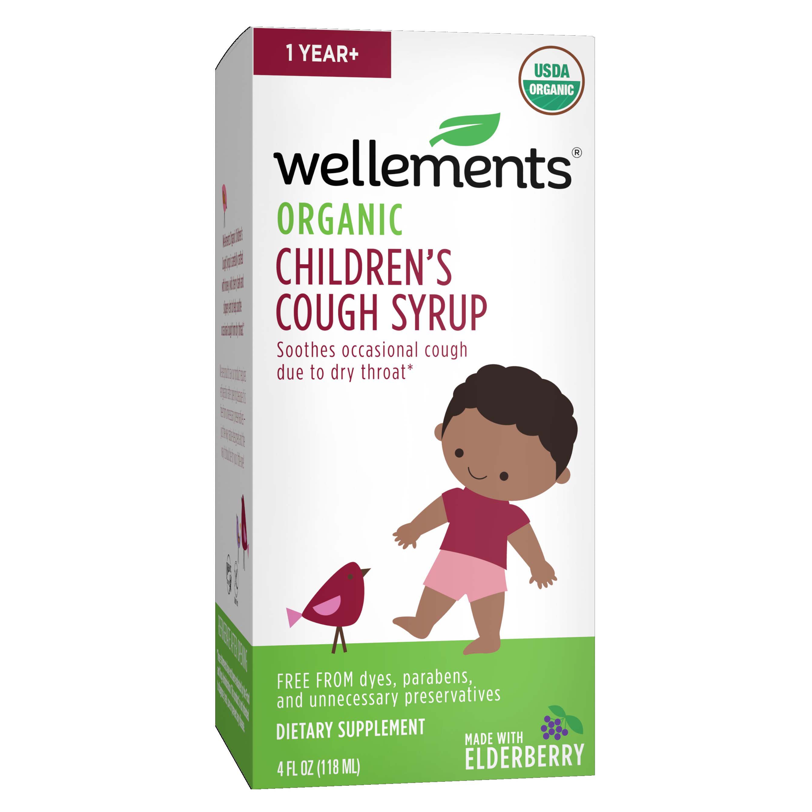 Wellements Organic Children's Cough & Mucus Syrup Shop Cough, cold