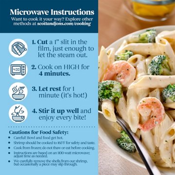 Scott & Jon's Shrimp Alfredo