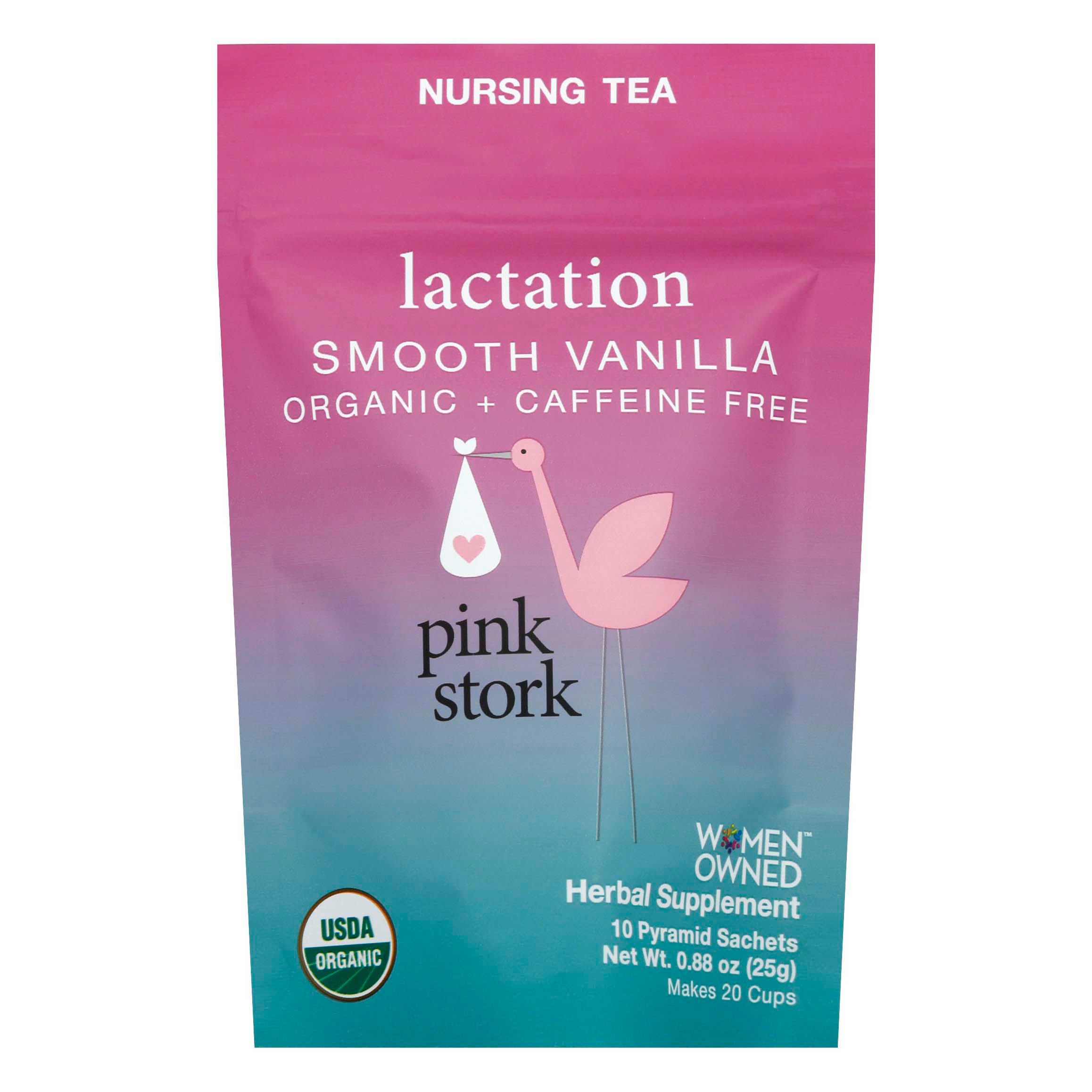 Pink Stork Nursing Tea Lactation Smooth Vanilla Shop Medical Devices
