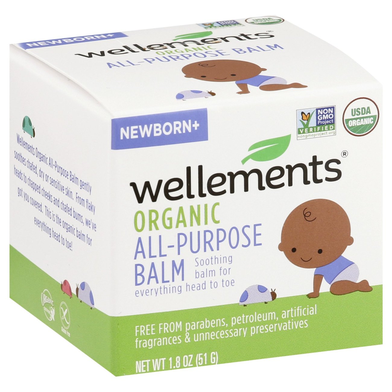 Wellements Organic AllPurpose Balm Shop Health & Skin Care at HEB
