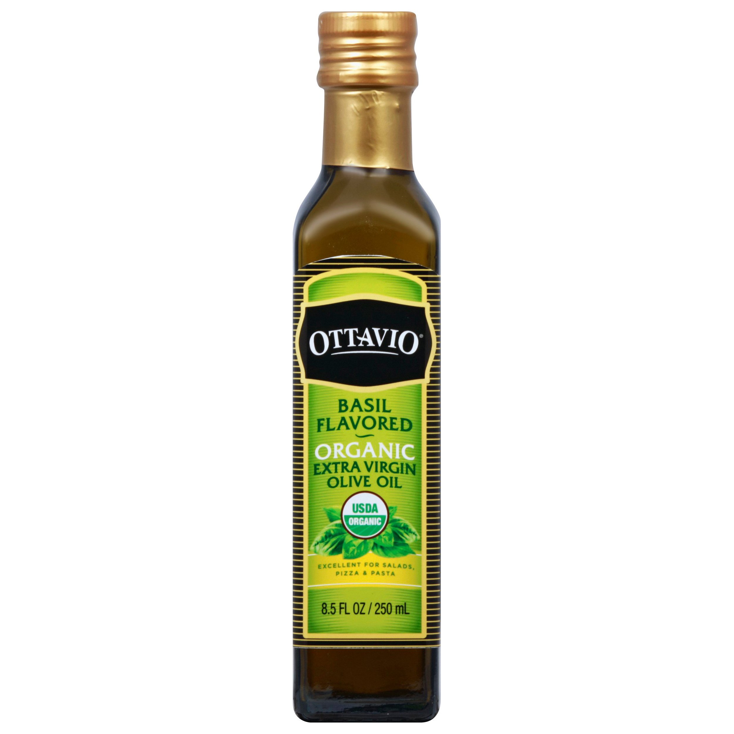 Ottavio Organic Basil Flavored Extra Virgin Olive Oil Shop Oils at HEB