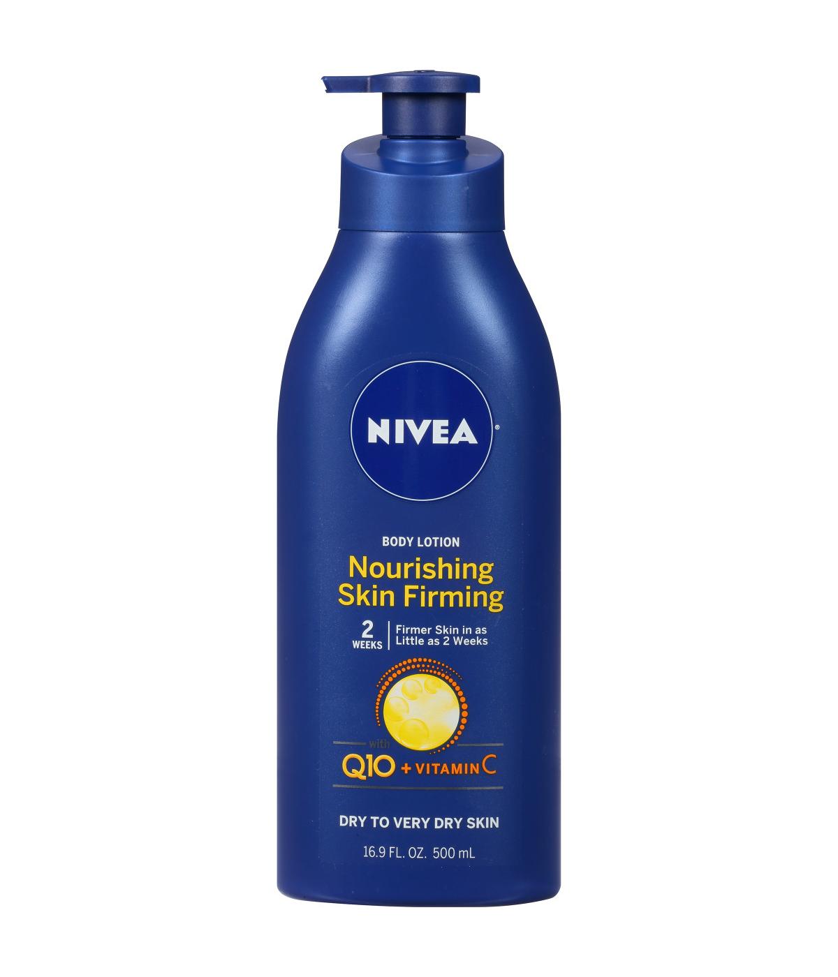 NIVEA Nourishing Skin Firming Body Lotion with Q10 and Vitamin C