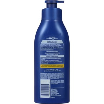 NIVEA Nourishing Skin Firming Body Lotion with Q10 and Vitamin C, 16.9 oz