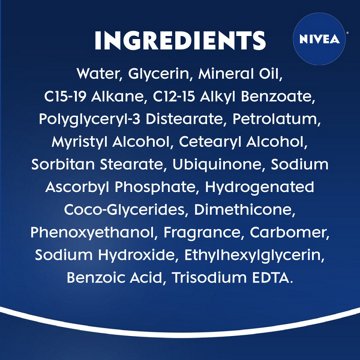 NIVEA Nourishing Skin Firming Body Lotion with Q10 and Vitamin C, 16.9 oz