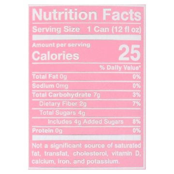 poppi Prebiotic Soda - Raspberry Rose