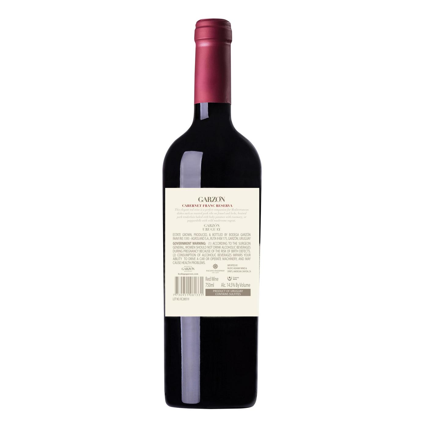 Bodega Garzon Cabernet Franc; image 2 of 2