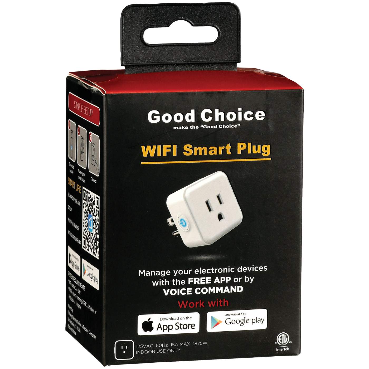 Good Choice Smart Wi-Fi 1-Outlet Plug; image 1 of 2