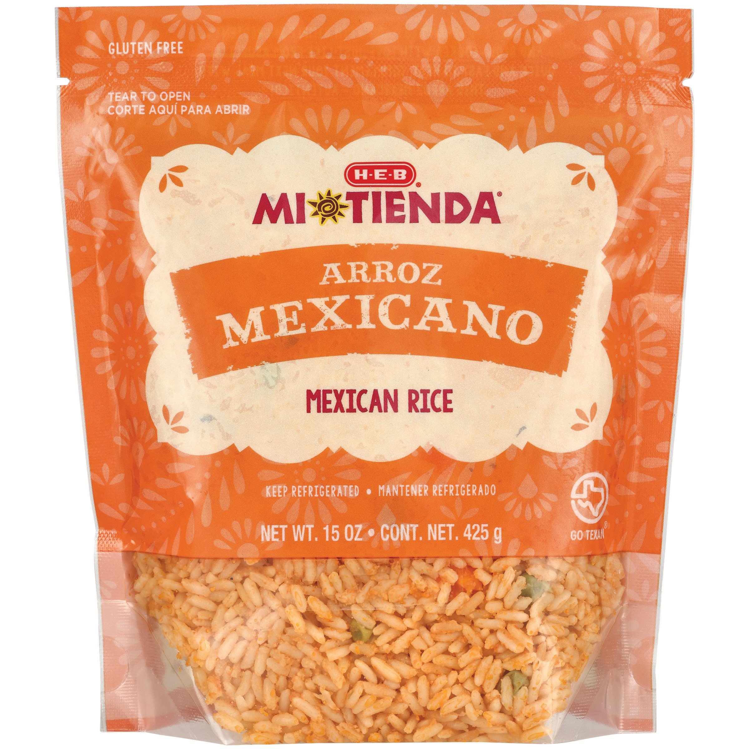 H-E-B Mi Tienda Arroz Mexicano Rice, 15 oz