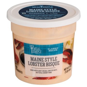Meal Simple by H-E-B Maine Lobster Bisque Soup, 16 oz