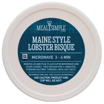 Meal Simple by H-E-B Maine Lobster Bisque Soup, 16 oz